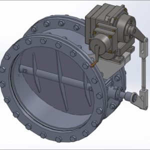 Клапан ДХО-600 с МЭО