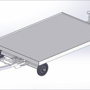 Тележка грузовая прицепная ТГП-1200-1810х1210-330